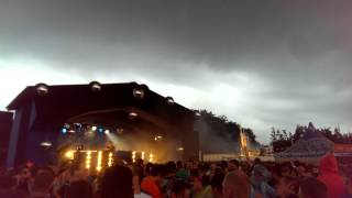 Defqon1 2014 Indigo Stage Warface - Fuck the mainstream | Defend the RAW | In the rain