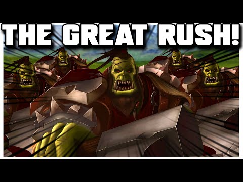 Grubby | WC3 4v4 | The Great RUSH!