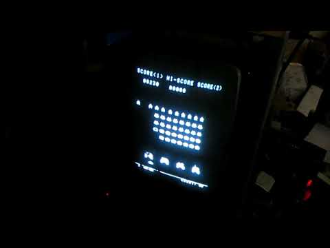 Space Invaders repair and test rev 1