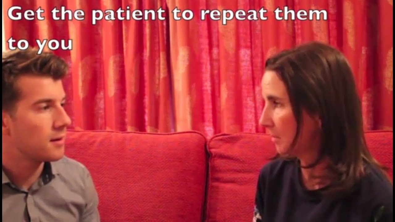 Three word recall test