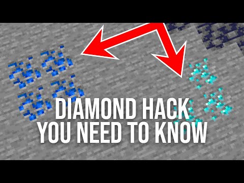 OMGcraft - Minecraft Tips & Tutorials! - New 1.17 Fast Diamond Finding Hack! (Java Minecraft)