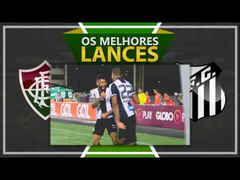 Melhores Momentos - Fluminense X Santos - Brasileiro 22/06/2016
