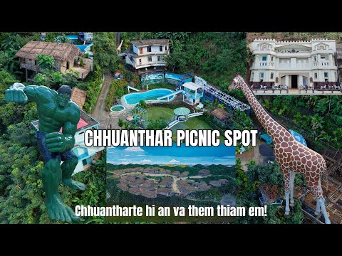 Chhuanthar Picnic Spot chu hei le, Mizorama la awm ngailo, an va them thiam em, #picnicspot