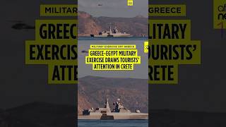 Greece and Egypt conduct major military exercise on Crete beach amid tourists
