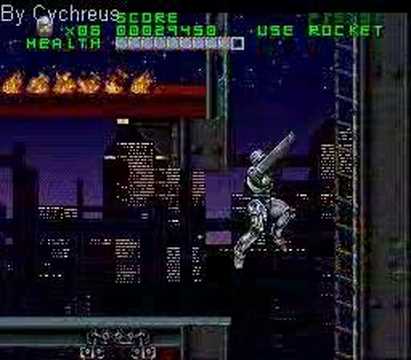 Robocop Versus the Terminator Walkthrough First Terminator Encounter