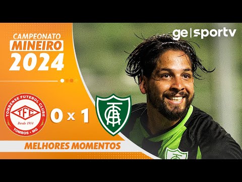 Gols e lances de Tombense x América-MG