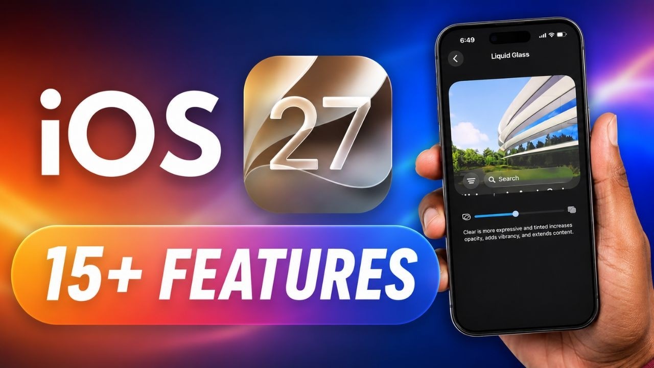 iOS 27 🔥 15+ Features Coming to your iPhone