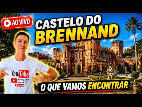 🔴 LIVE: AT THE MOST FAMOUS CASTLE IN RECIFE - FULL TOUR OF THE RICARDO BRENNAND INSTITUTE.