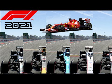 Thumbnail for F1 2021 || Formula 2021 || F1 All Cars Top Speed Test || @Monza Track || F1 2021 || Top Speed Test by Mercedes-AMG F1 W12 E Performance
