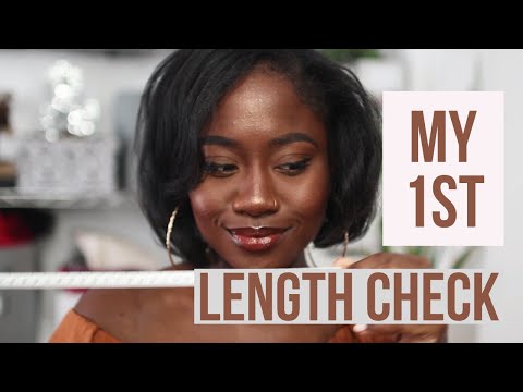 Natural Hair Length Check January 2019 | JASMINE ROSE