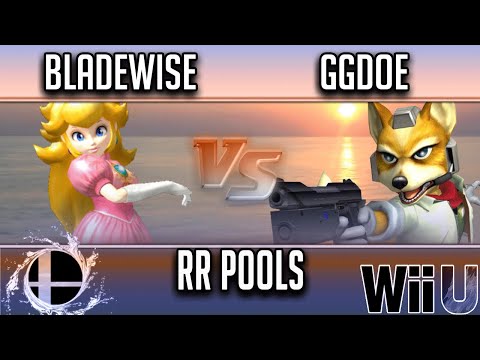 Smash'N'Splash 4  RR POOLS -  Bladewise (Peach) vs SC | GGDoe (Fox)