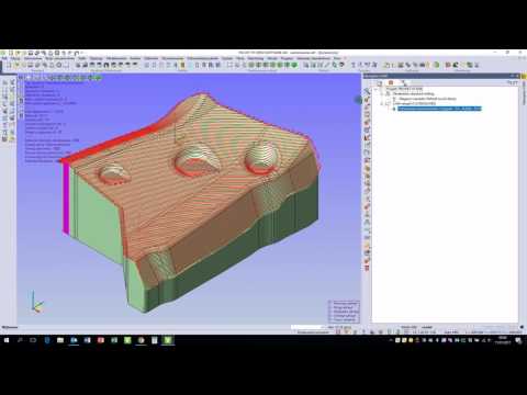 Frezowanie wierszowaniem w VISI Machining 3D