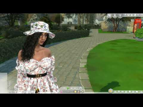 sims 4 custom content download black girls female Siobhan Fyres by Bonita100 Game Video Preview