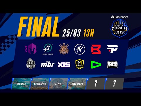 C.O.P.A FF 2023 AO VIVO - FINAL | FREE FIRE ESPORTS BRASIL