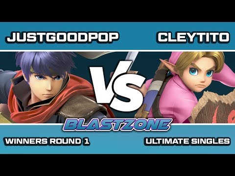 PSG Blastzone: Cleytito (Y.Link) vs Justgoodpop (Ike) -Winners Round 1 (Offstream)
