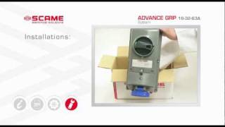 Scame - ADVANCEGRP System [TECNICO] (english)