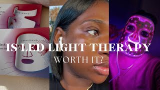 I used LED light Therapy Make for 5 weeks & this is what happened | Derm Rays LED mask review