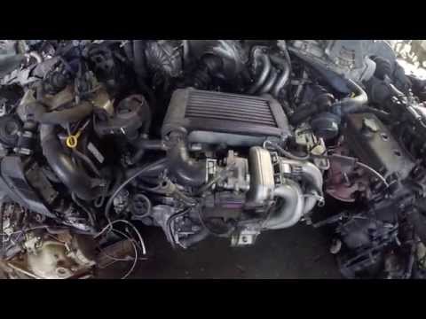 Scrap Engines in a Japanese Wrecking Yard