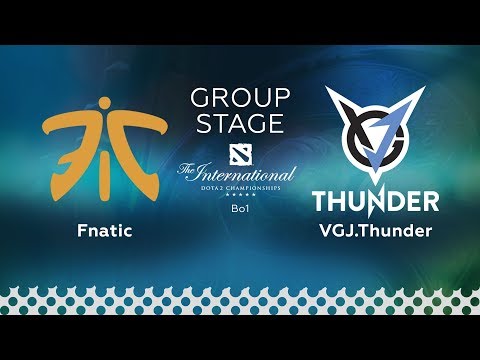 Fnatic vs VGj.T @Map2 |  Highlights | The International 2018 (15.08.2018)
