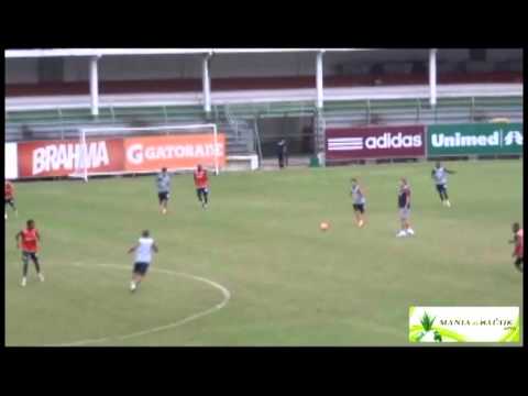 24/05/2013 - O'TRICOLOR.COM TV - Abel Braga comanda coletivo antes da estreia