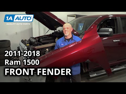 How to Replace Front Fenders 2011-2018 Ram 1500