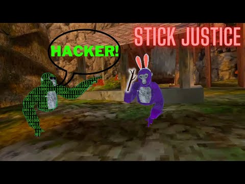 Banning the WORST modder I've ever seen in Gorilla Tag - Stick Justice