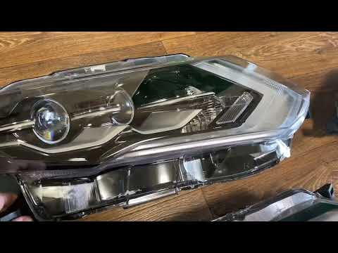 Как выглядят фары Full Led и галогеновые Nissan Rogue , какая разница ?