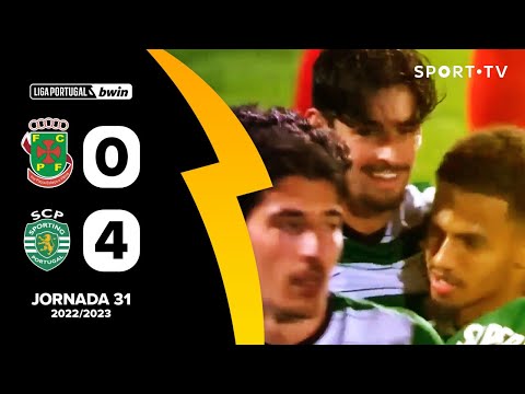 Resumo: Paços de Ferreira 0-4 Sporting - Liga Portugal bwin | SPORT TV