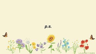 p.s. - gnash [Lyrics +Sub.Español]