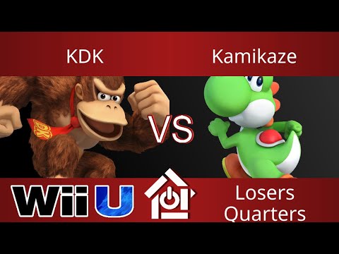 Battle & Brew 7/30/17 - KDK (DK) vs Kamikaze (Yoshi) - Smash 4 Losers Quarters