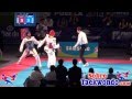 Aaron Cook Vs Piotr Paziński 80 Kg 2013 World Taekwondo Fragments