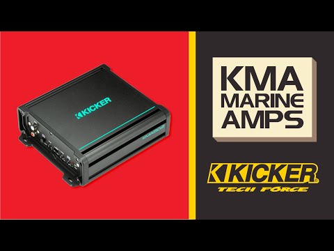 Kicker KMA Marine Amplifiers