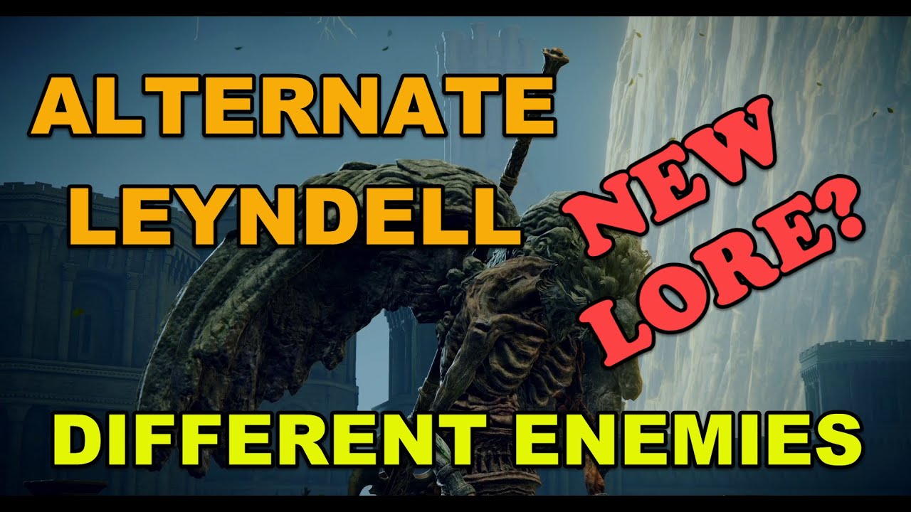 Alternate Leyndell in Elden Ring 1.0 #lore - YouTube