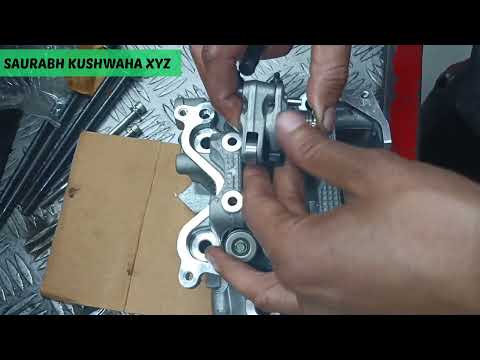 YAMAHA R15 V3 में VVA रॉकर लगाना सीखें.YAMAHA R15 version 3 calendar Head installation. #VVA #R15 V3