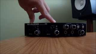 Video thumbnail for M-Audio Profire 610 Audio Interface Review by InseparableRecords