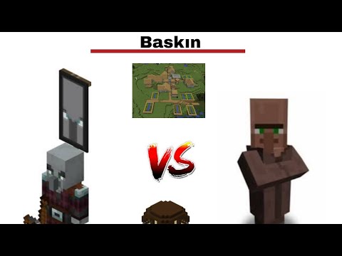 Mınecraft baskın nasıl yapılır?