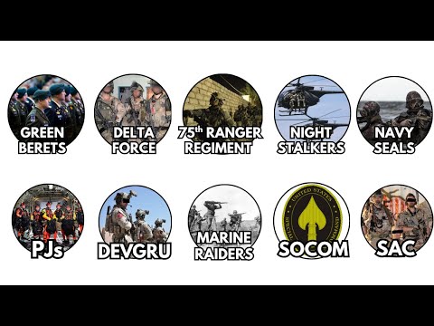 Every US Special Operation Forces Explained in 10 Minutes