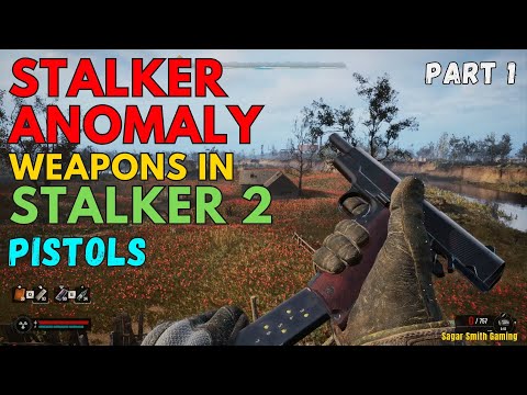 STALKER ANOMALY weapons in STALKER 2: Pistols Showcase & Gameplay Test | Anomaly WP Mod
