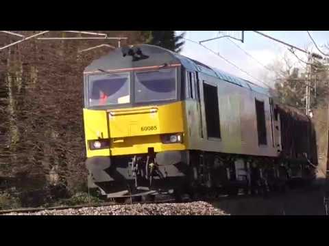 60085 6j37 Carlisle Yard - Chirk logs, 26th March 2018