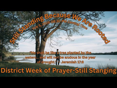 Night 4 – Still Standing Because We Are Rooted. Pr. D. Perez