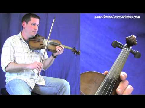 FIRE ON THE MOUNTAIN - Bluegrass Fiddle Lesson by Ian Walsh