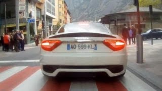 Maserati Granturismo S MC Pack BRUTAL CHASING!! Flatout in full thorttle, RedLine REVS...