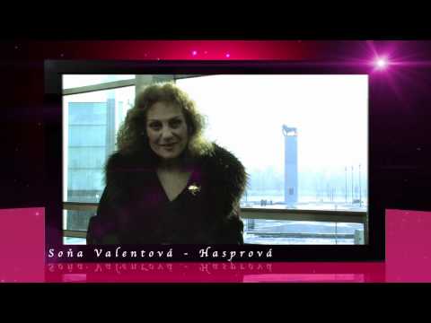 Soňa Valentová - Hasprová  Krištáľový Ples SND