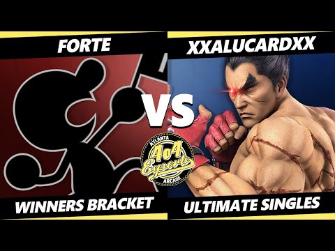 4o4 Smash Night 33 - Forte (Game & Watch) Vs. xxAlucardxx (Kazuya, Donkey Kong) SSBU Ultimate