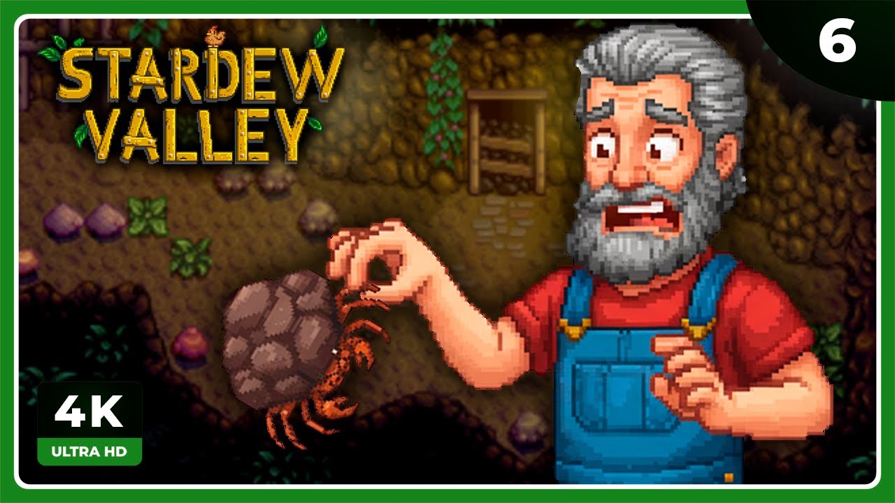 SV#6 | BÚSQUEDA DE CANGREJOS EN LA MINA | STARDEW VALLEY Gameplay Español