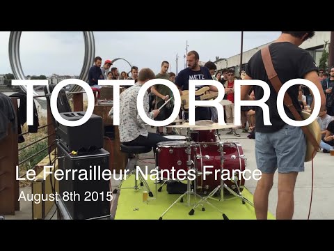 TOTORRO - Home Alone / Festivalbini Live HD @ Le Ferrailleur Nantes France August 8th 2015