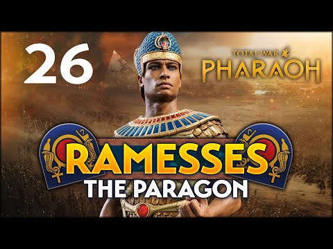 UNBREAKABLE WARRIORS ON THE HIGH GROUND! Total War: Pharaoh - Ramesses Campaign #26