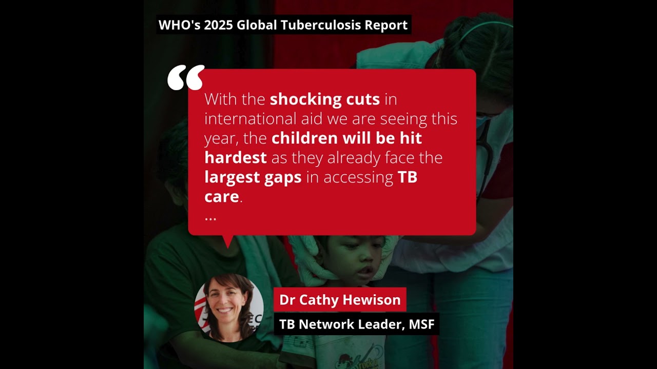 Today WHO released their 2025 #tuberculosis report, and figures remain unacceptable.