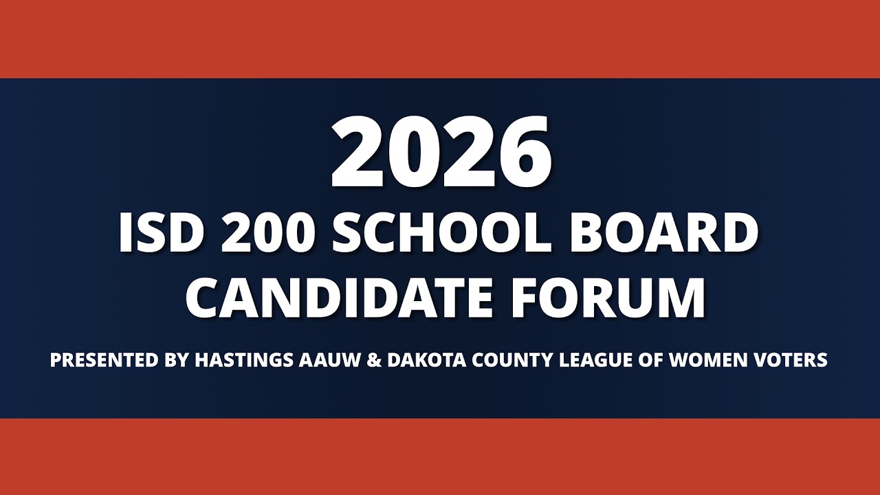 ISD 200 School Board Candidate Forum 2026
