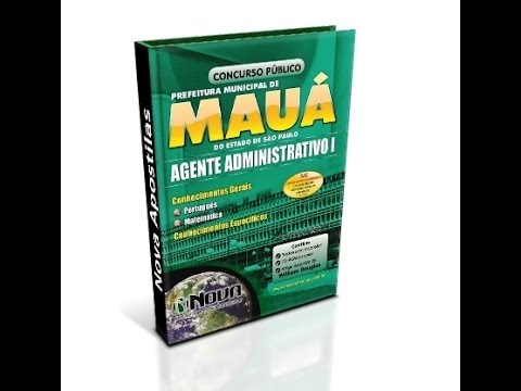 Apostila Prefeitura de Mauá 2014 - Agente Administrativo I